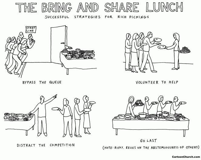 bring-and-share lunch